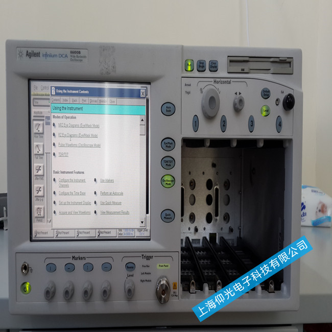 安捷倫86100a示波器開機后報錯PLL2報錯,示波器無法正常操作維修怎么收費